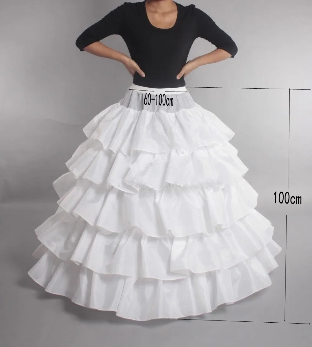 New 3 Rings Petticoat For Wedding Dress Elastic Band Lace Up Can Be Adjustable Wedding Accessories 12 Styles Available