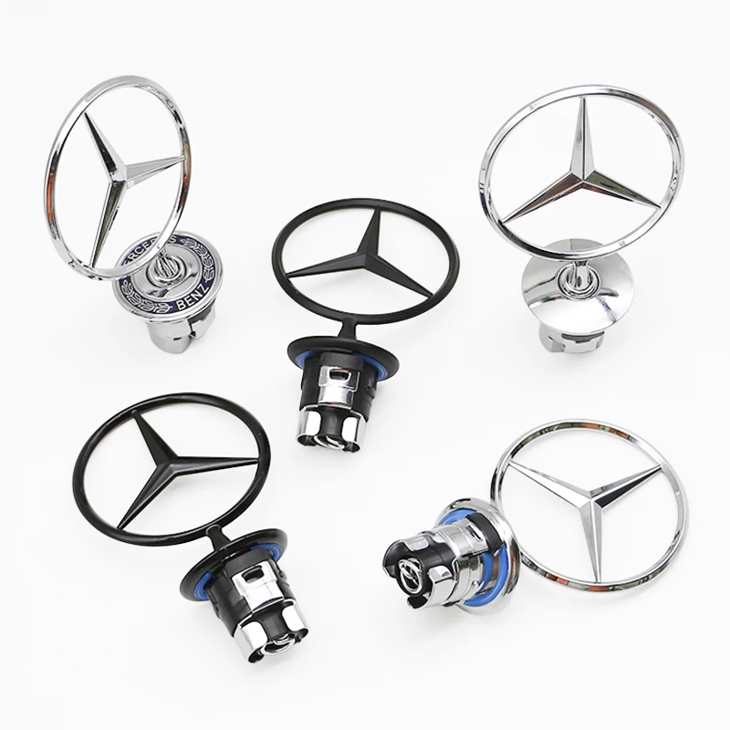 Metall-Zinklegierung Auto-Fronthaube Motorhaube Ornament Stehendes Emblem Abzeichen Universal für Auto-Exterieur-Styling Tuning 1 Stück – Detail 1