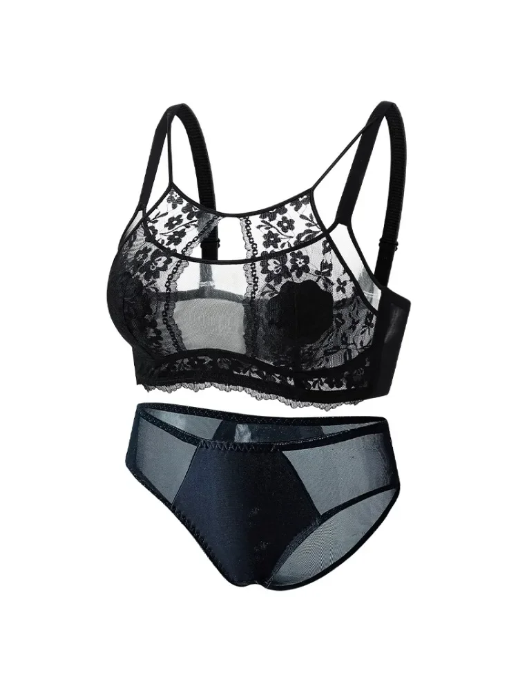YUQI Minimiser Bra UK – T-Shirt, bezaubernde Dessous, Brust-Minimiser für große Brust, trägerlos umwandelbar, sexy Spitzen-Rückenstütze
