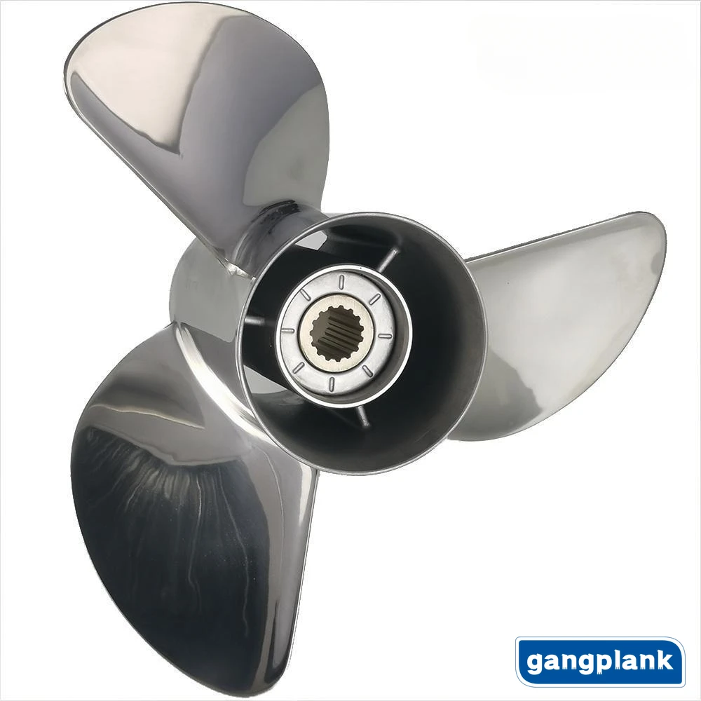 Marine Stainless Steel Propeller for Yamaha 50-130HP 14X12-K 13.8X13-K 13 1/2X14-K 13 1/2X15-K 13X17-K 13X19-K 15 Tooth