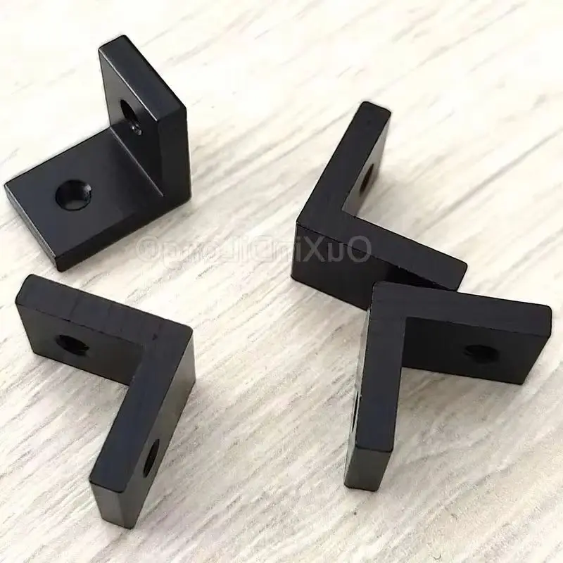 40PCS Aluminium Alloy Corner Braces L Right Angle Acrylic Plate Connecting Corner Braces Chassis Accessory Plate Joint Braces