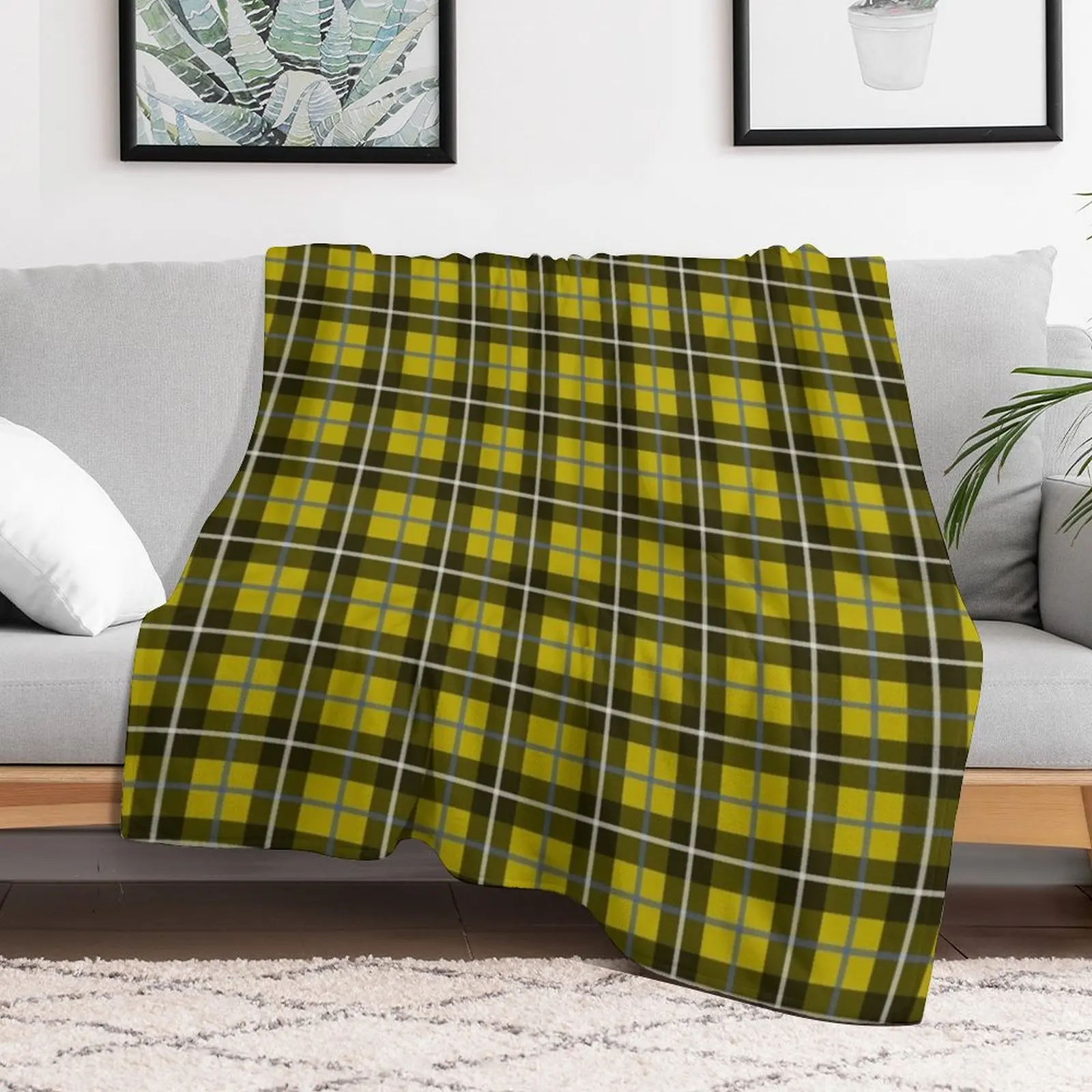 Cornish National Tartan Throw Blanket Thermal for winter wednesday Blankets