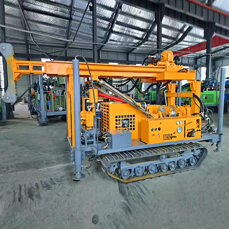 JDL-350 الزاحف محرك الديزل الذاتي جهاز الحفر الأساسية أخذ العينات استكشاف آبار المياه التعدين محرك المضخة الأساسية