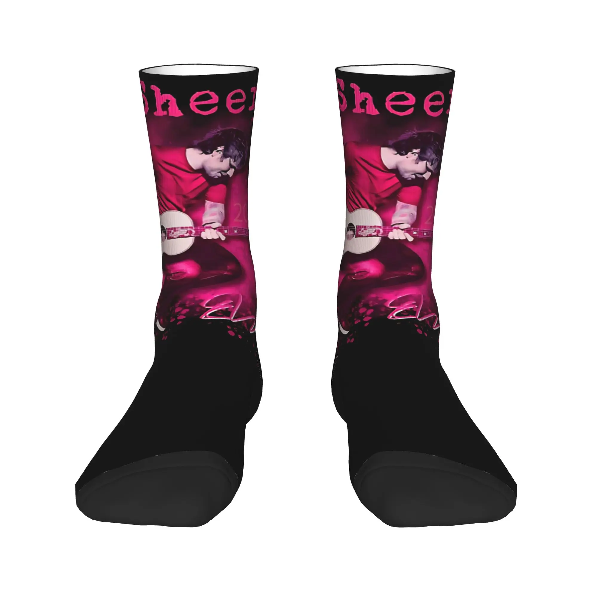 Ed Sheeran Concert Australia 2026 Amatelah Socks Retro Stockings Men's Medium Soft Outdoor Sports Socks Spring Anti Slip Socks