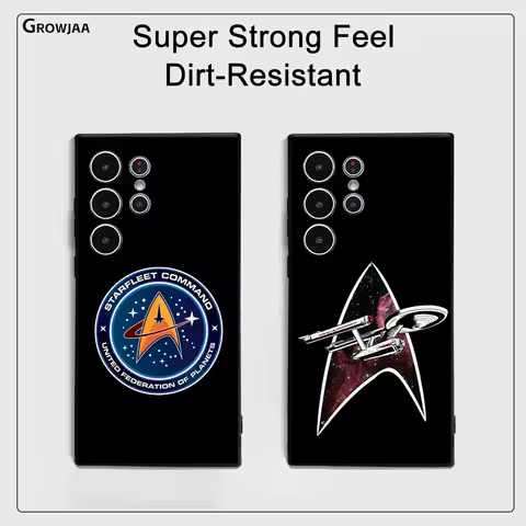 Star MovieT-Trek Phone Case For Samsung Galaxy S25 S24 S23 S22 S21 S20 Ultra Plus Frosted Soft Cover Funda