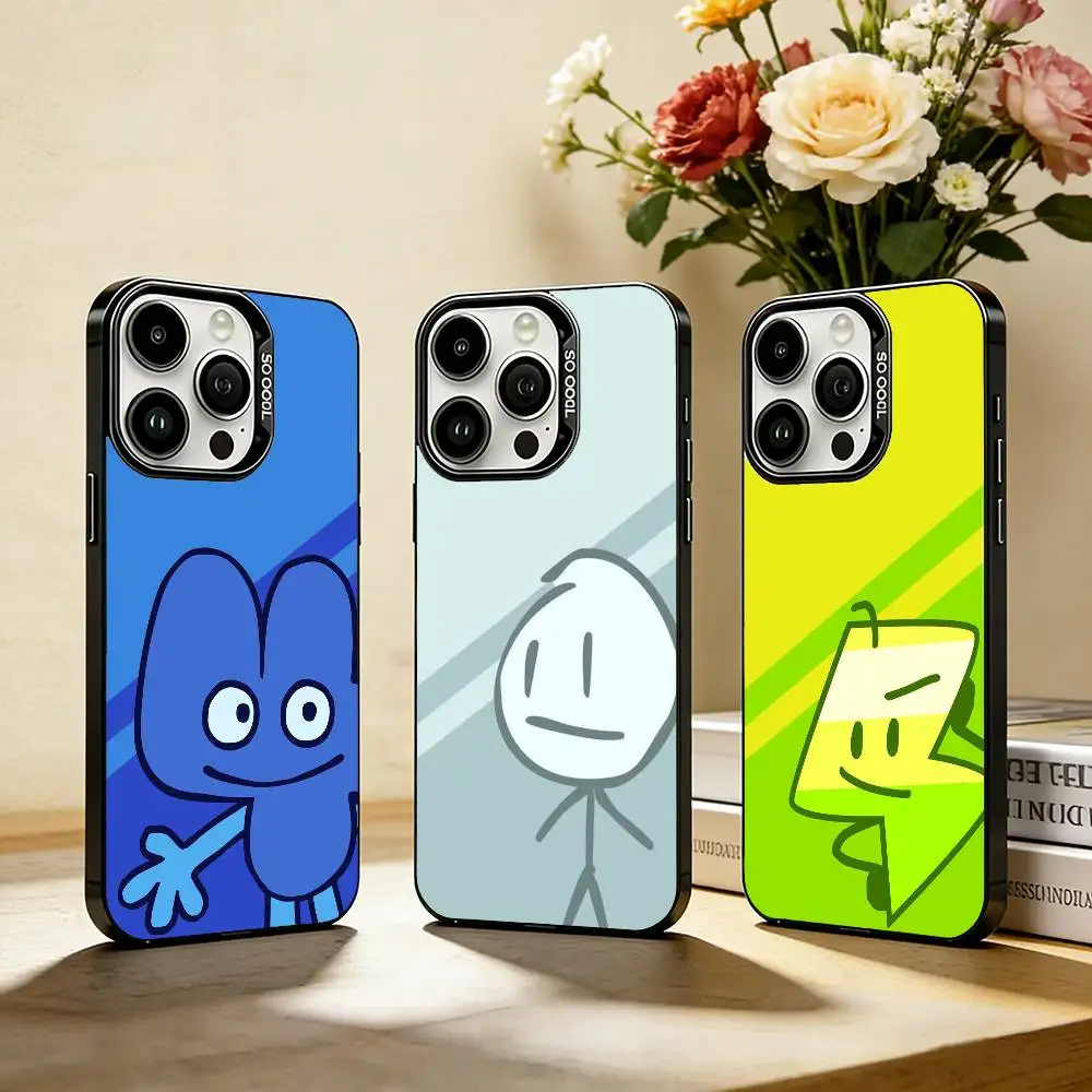 B-Bfdi C-Battle Phone Case For IPhone 17,16,15,14,13,12,Pro MAX White Matte Shockproof Cover KEY