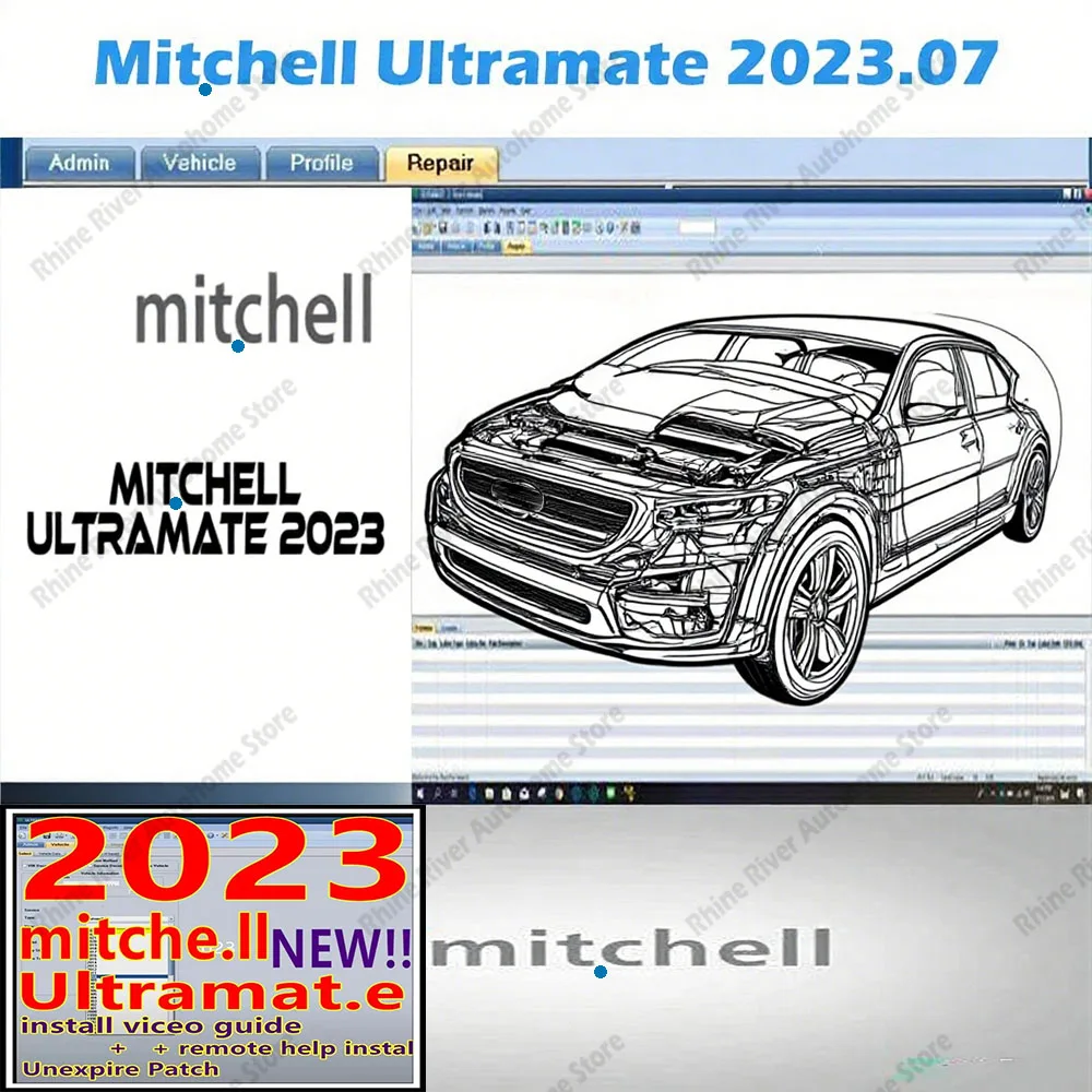 

Hot Selling Car Tools Mitchel Ultramate 2023.07 COMPLETE ADVANCED ESTIMATING SYSTEM+ Patch for Unexpire with Install Video Guide