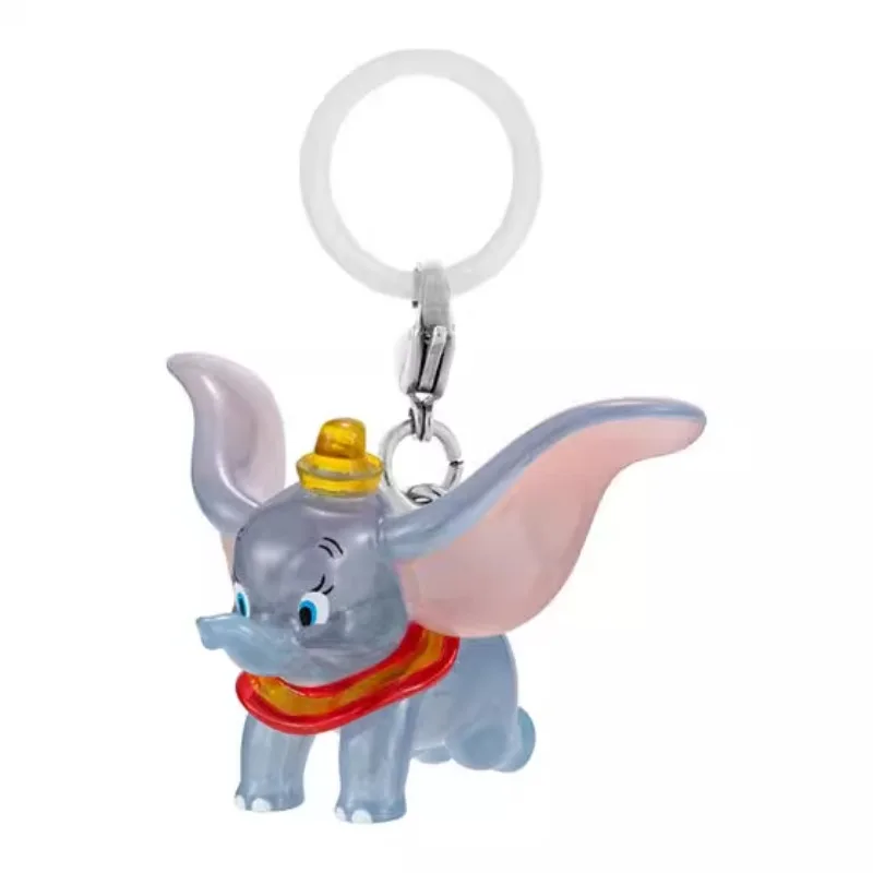 Disney Gashapon ของเล่นแคปซูล Winnie Pooh Stitch Marie Cat Dumbo อะนิเมะตัวเลขโปร่งใสจี้คอลเลกชันตกแต่งของขวัญเด็ก