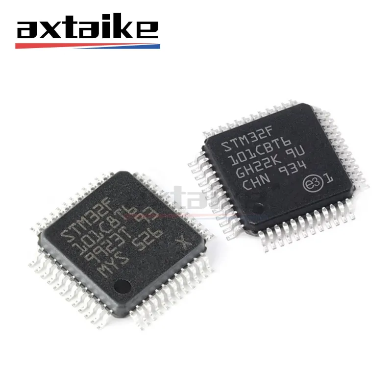 

STM32F101C8T6 STM32F101CBT6 LQFP-48 ARM Cortex-M0 Microcontroller MCU Chip IC SMD STM32F101 STM32F 101C8T6 101CBT6