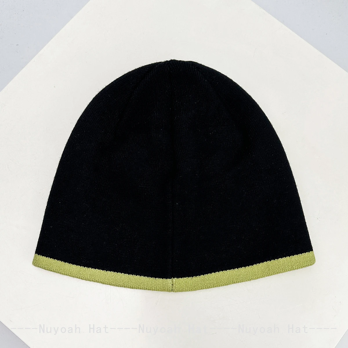 New Men Women Personal Jacquard Letters Knitted Hats Color Block Warm American Street Fashion Beanies Outdoor Versatile Casual