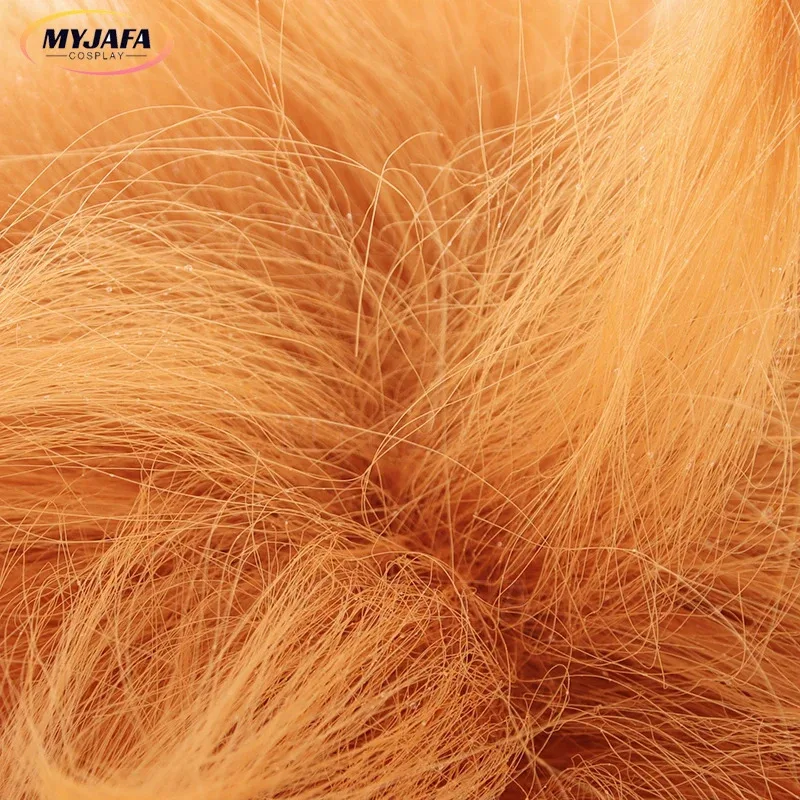 أنيمي الأزرق قفل بطل Kunigami Rensuke تأثيري 30 سنتيمتر قصيرة الأصفر البرتقالي مقاومة للحرارة فريق الشعر Z No.9 الباروكات + غطاء شعر مستعار