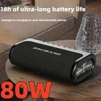 Xdobo SINOBAND BOOK 80W Power Supply Wireless Bluetooth Speaker Music Center Audience Outdoor Portable Bass IPX5 caixa de som