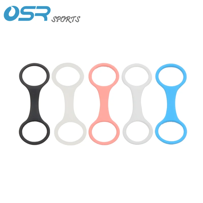 OSRSPORTS Мягкий силиконовый зажим для дайвинга, трубки, подводного плавания, 8-образные кольца, зажим для замка, ремешок, держатель для трубки