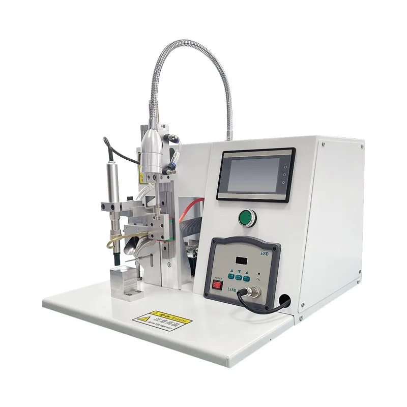 Semi-automatic soldering machine small solder feeder foot pedal light strip switch