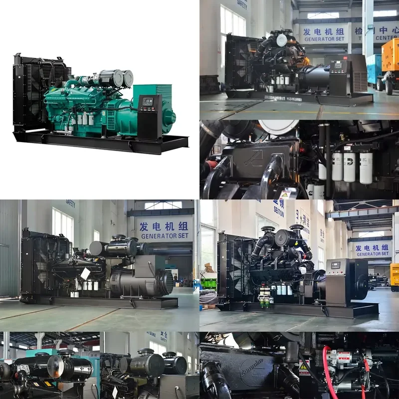 1 Megawatt Genset 1250kva Generator Series Generator Price in Maldives Area with 480v