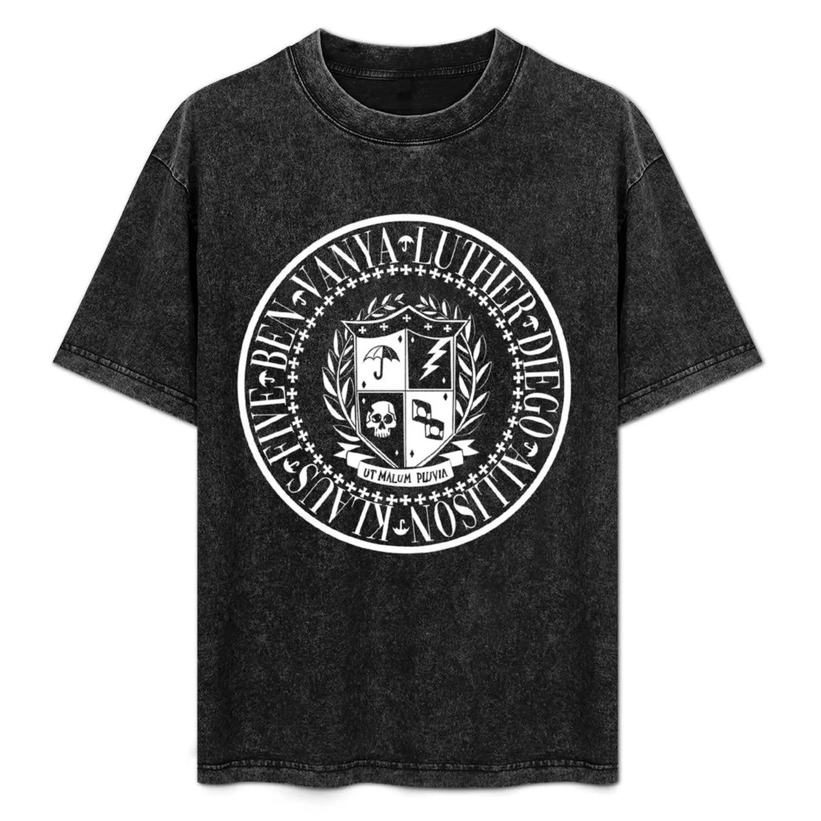 

UMBRELLA ACADEMY LOGO CHARACTERS T-Shirt Casual Daily Graphic Tee