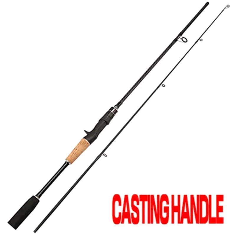 Fishing Rod with Solid Tip Lure 8-25g Line 8-15lb Fast Ultralight Spinning Casting Rod for Trout Bass Jigging