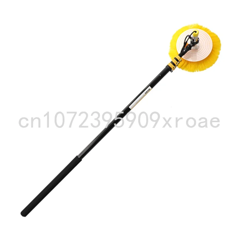 

Single head solar panel cleaning brush