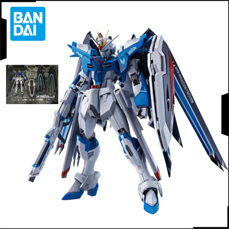 

Bandai Ascension Freedom Gundam Figure Ornament Metal Robot Soul Variable Buildable Mobile Suit Variable Flight Status Toy Gift