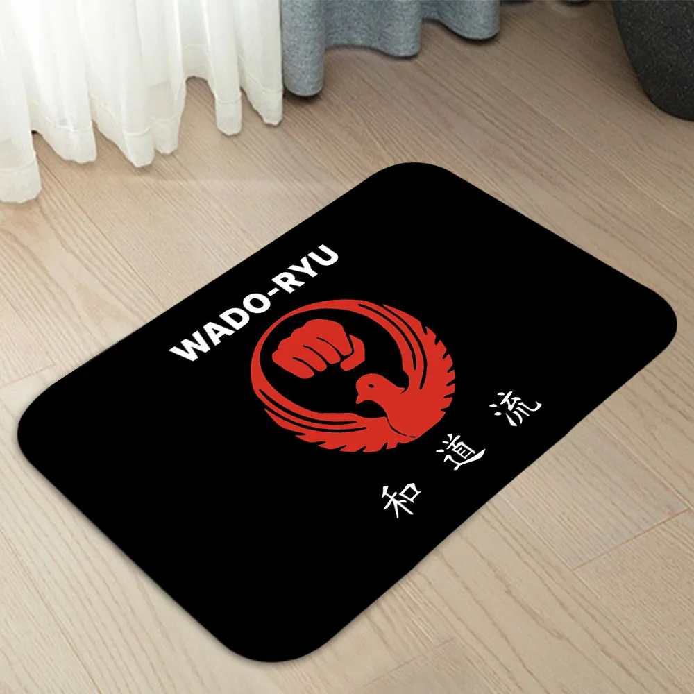 Doormat Home Wado Ryu Wheels Carpet Entrance Door Mats Modern Decor Carpet Bathroom Floor Mats 065