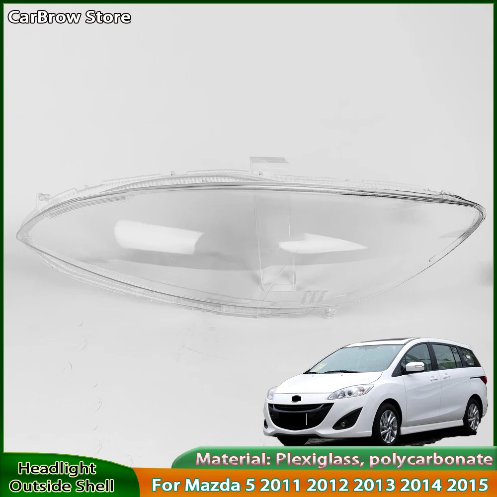 

Для Mazda 5 2011 2012 2013 2014 2015 2016 автомобильные фары абажур крышка корпуса объектива автомобильные фары линзы лампы