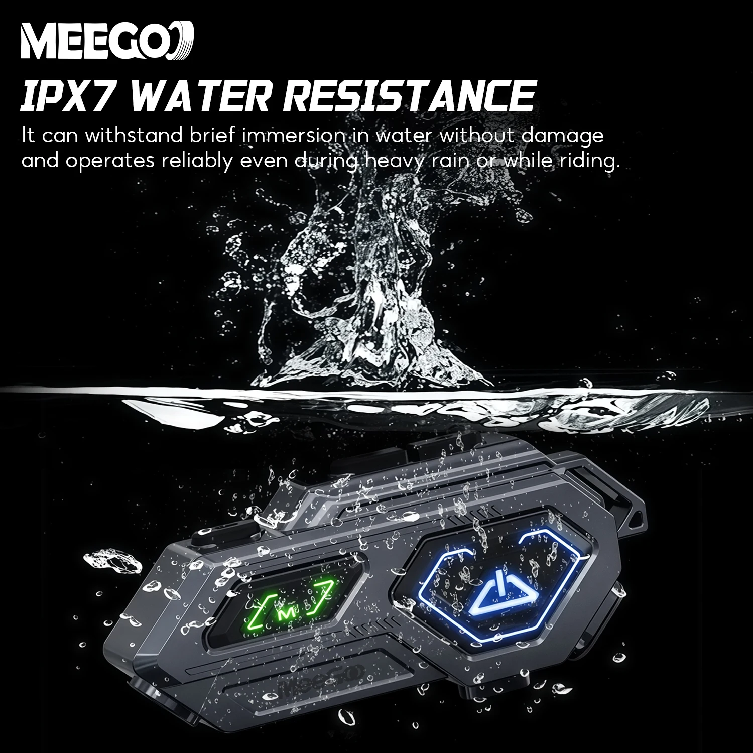 MeeGoo C8Pro Motorcycle Helmet - đánh giá và giá Universal Motorcycle Helmet Intercom Headset