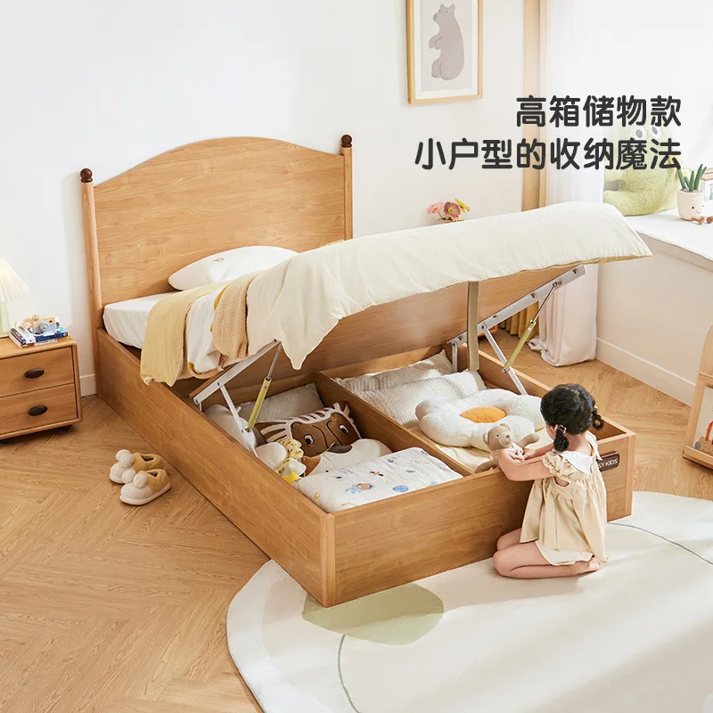 cama-infantil-meninos-e-meninas-cama-de-solteiro-armazenamento-de-quarto-cama-de-armazenamento-de-caixa-alta-simples-madeira-macica