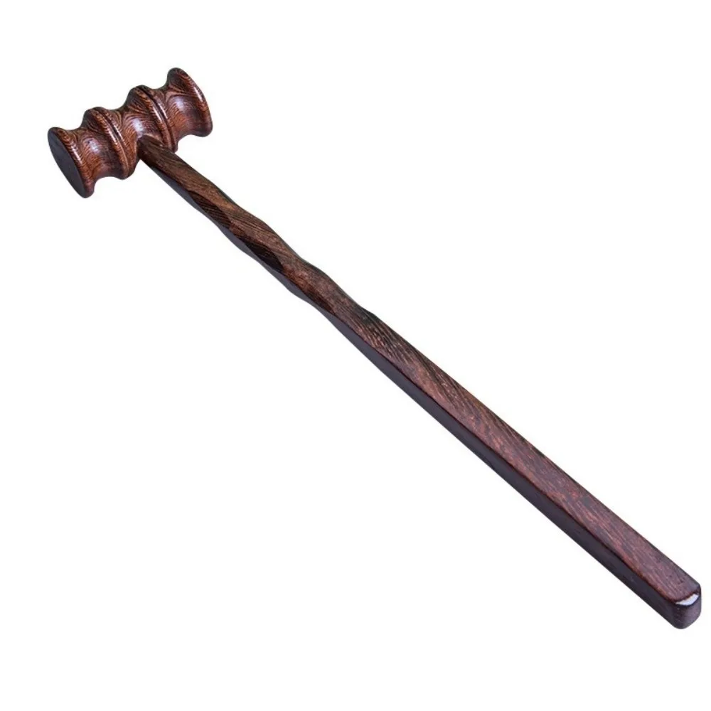 

Эргономичный деревянный массажный молоток в форме тыквы для точечного массажа, снятия мышечного напряжения, массажа спины, с роликовой головкой