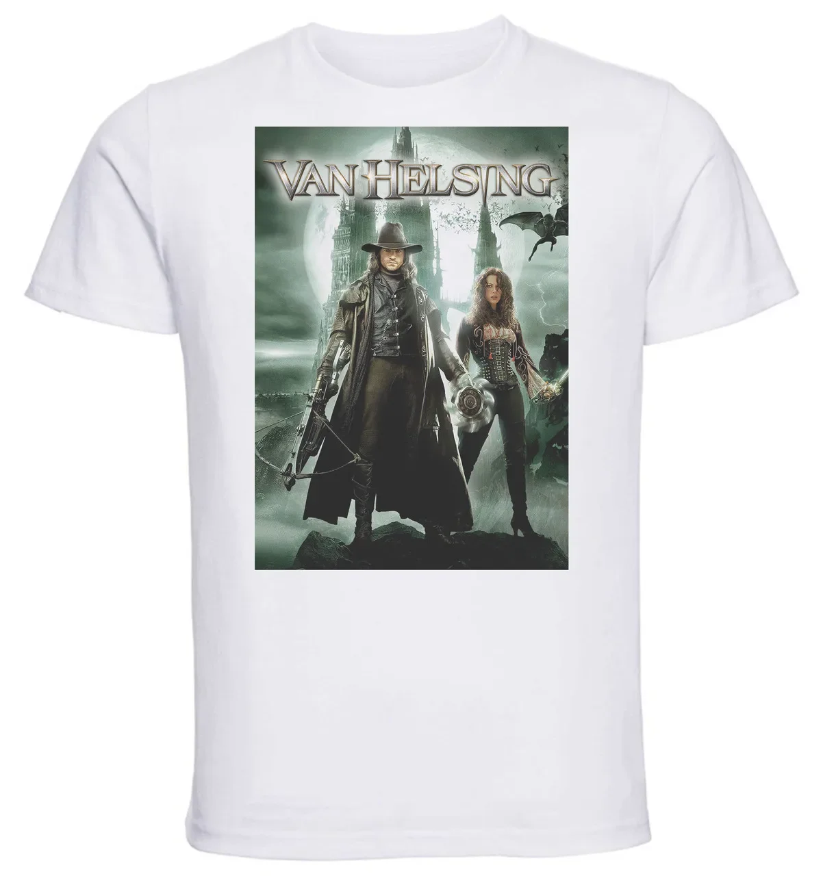 T-shirt Unisex - White - Van Helsing Playbill