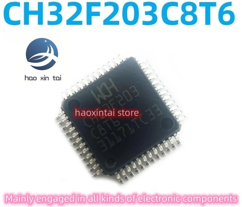 

20pcs spot shot new original CH32F203C8T6 LQFP48 in place of STM32F103C8T6