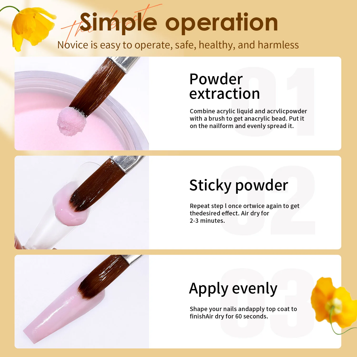 12-Farben-Halloween-Acrylpulver-Nagelkunst-Set, geeignet für 3D-Nagelkunst und französische Maniküre, perfektes Geschenk für Frauen