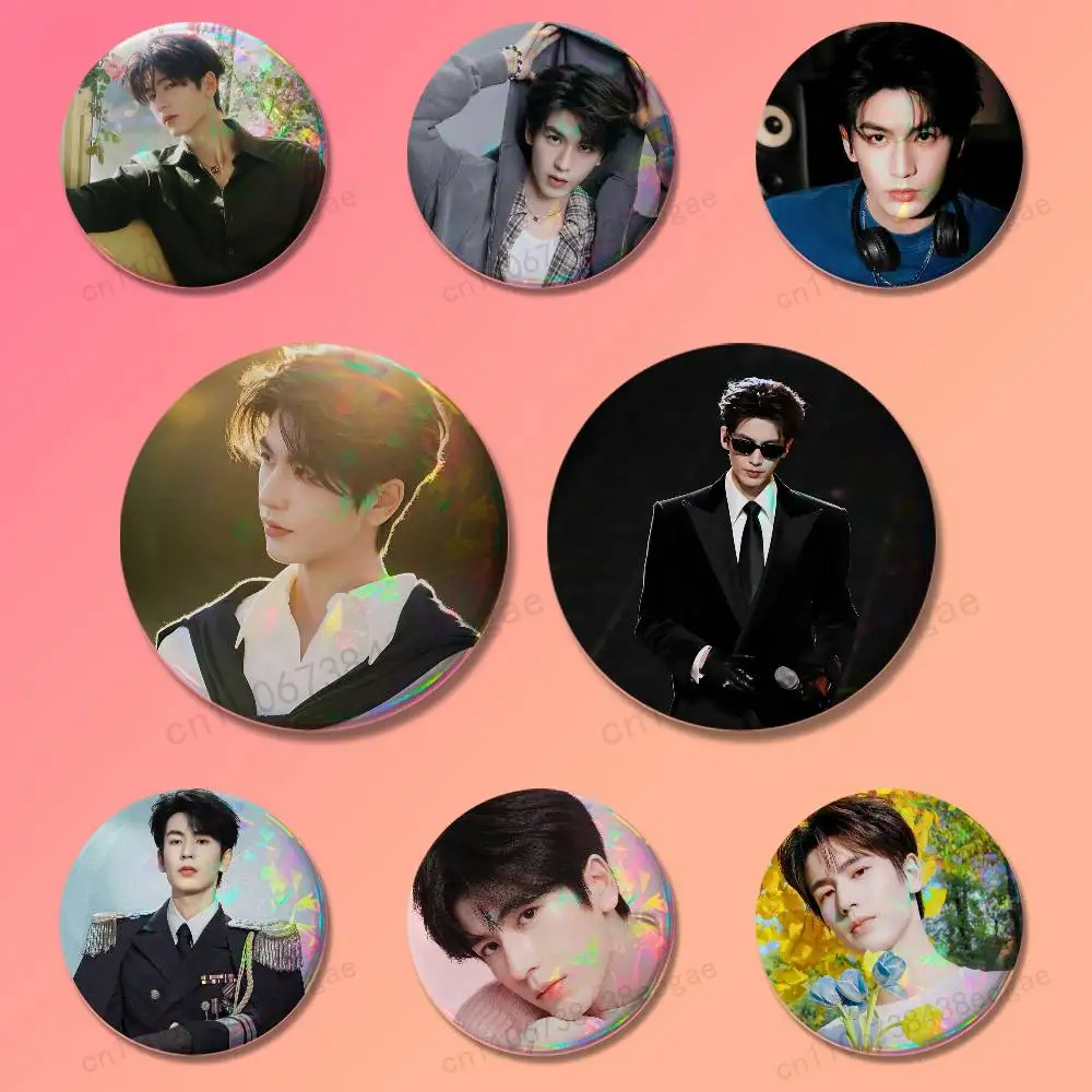 ZHANG Actor LINGHE Brooches Creative Round Badge Gifts Pins 25/32/44/58/75mm