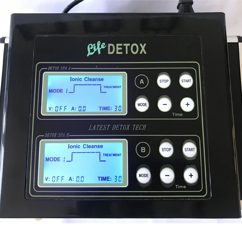 Ionic Cleanse Foot Detox Machine Deep Cleanse Spa Detox Machine Relieves Fatigue Promote Blood Circulation Dual System For Two