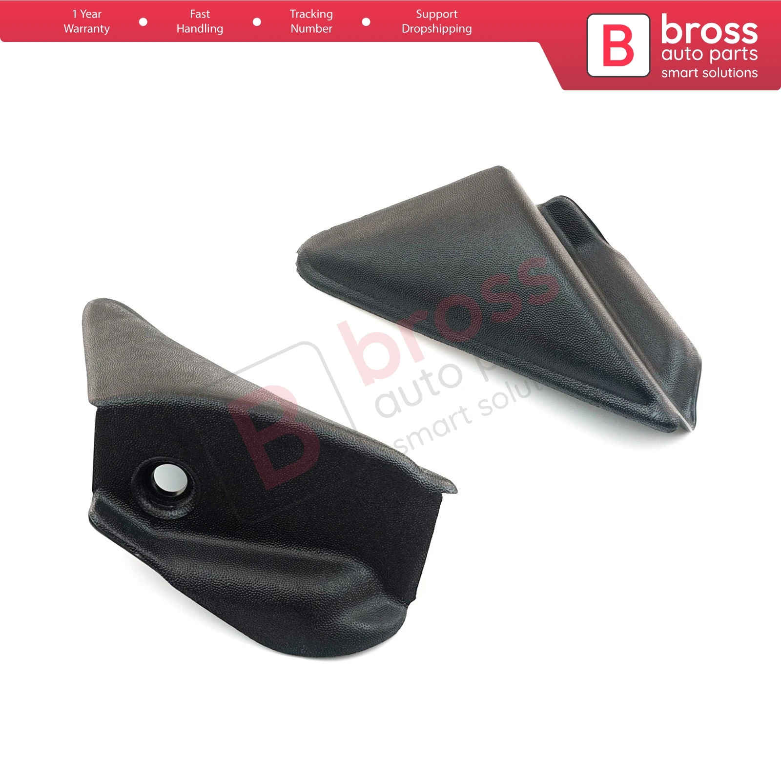 BSP982 Door Wing Side Mirror Support Moulding Finisher Trim Panel Left and Right 8200073430, 8200073431 for Renault Megane MK2