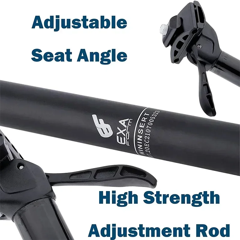 EXAFORM Mtb Telescopic Seatpost Manual Hydraulic Aluminum Alloy Adjustable Seat Post 27.2/30/30.4/30.8/31.6/33.9mm Dropper Post