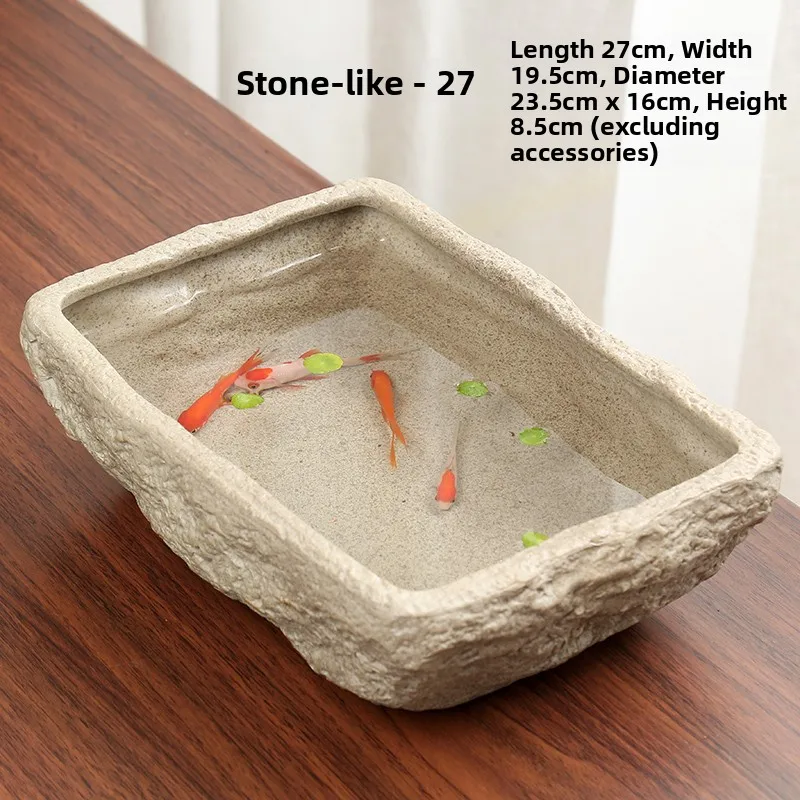 

Большой размер Cerc Чайная раковина Имитация дома Гостиная Чайная чашка Чайный домик Грубая керамическая чайная церемония Аккор...