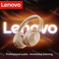 Lenovo Tri-Mode 2.4g Bluetooth Gaming Headphones Anc Reducción de ruido con micrófono Baja latencia Larga modo de reposo 720 ° Auriculares con sonido