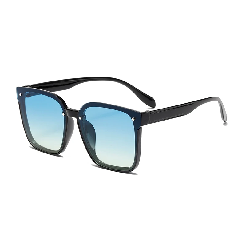 عالية الجودة مربع النظارات الشمسية النساء الرجال رائعة الحلو العلامة التجارية ظلال السفر الشاطئ نظارات شمسية سيدة رجل UV400 نظارات واقية #2