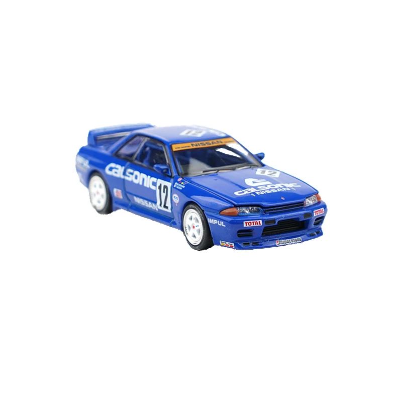 XCARTOYS 1:64 SKYLINE GT-R R32CAL SONIC12 نموذج سيارة سبيكة الأسطوانة نموذج مصغر ، ديكور الكبار ، لعبة الصبي ، هدية عيد ميلاد