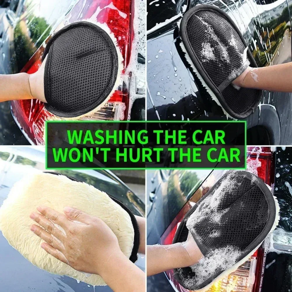 Car Cleaning Set Car Detailing Brush Towel Glove Auto Dashboard Air Outlet Cleaning Tools Kits for Car Wash Accessories