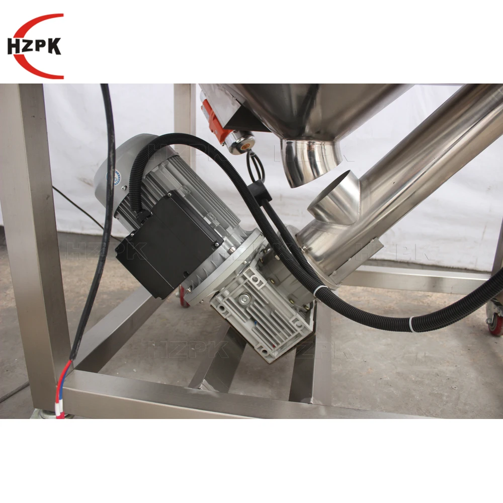 ناقل لولبي لتغذية مسحوق الفولاذ المقاوم للصدأ عالي السرعة