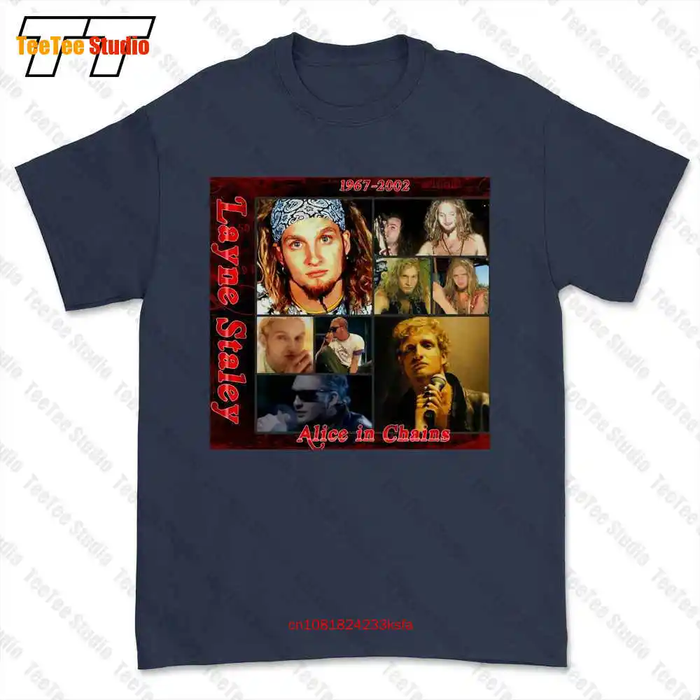 Layne Staley Alice In Chain Never Die T-shirt Tee JB3G