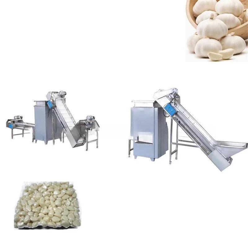 Automatic garlic production line garlic processing machine garlic peeling machine