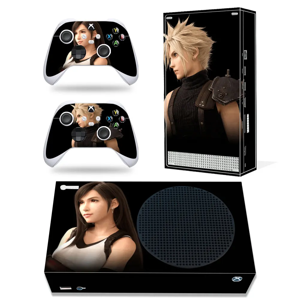 Final Fantasy Style Xbox Series S Skin Sticker for Console & 2 Controllers Decal Vinyl Protective Skins Style 2