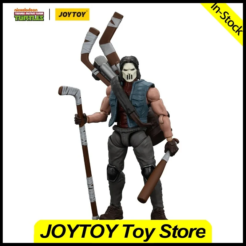

In Stock JOYTOY 1/18 Action Figures TMNT Ninja Turtles Casey Jones Anime Action Figures Toys Gifts Model Collection