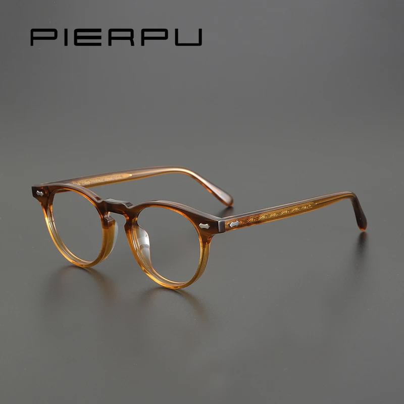 

Gregory Peck Brand round optical glasses frame women eye glasses frames for Women men computer myopia prescription eyeglasses