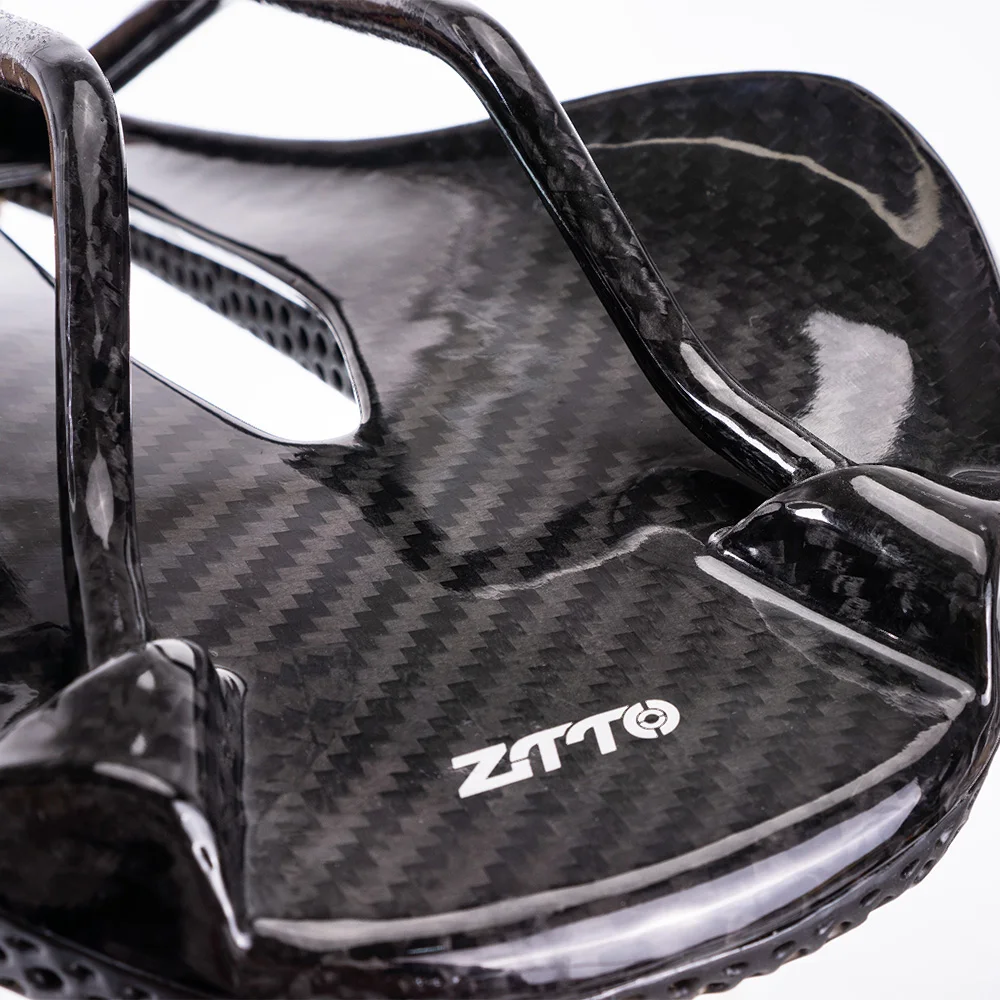 ZTTO 3D Printed Bike Saddle Titanium Carbon Rails