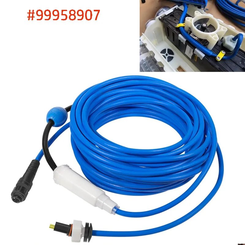 99958907-DIY Cable and Swivel- 2 Wire - 18M(60ft) for Dolphin Robotic Pool Cleaners Active 20, Quantum, S200, T35, Triton PS