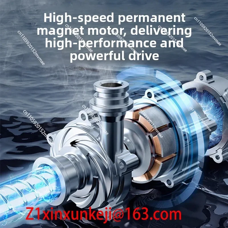 Permanent Magnet Variable Frequency Booster Pump, Household Low-frequency Self-priming Pump