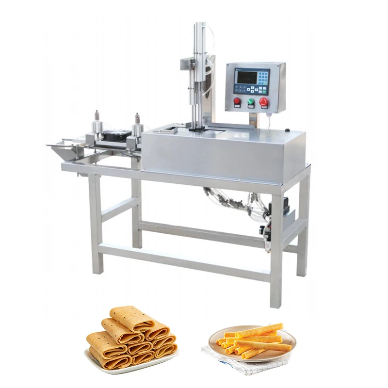 Customized Egg roll packing machine Sandwich cone making machine Ice cream cone making machine